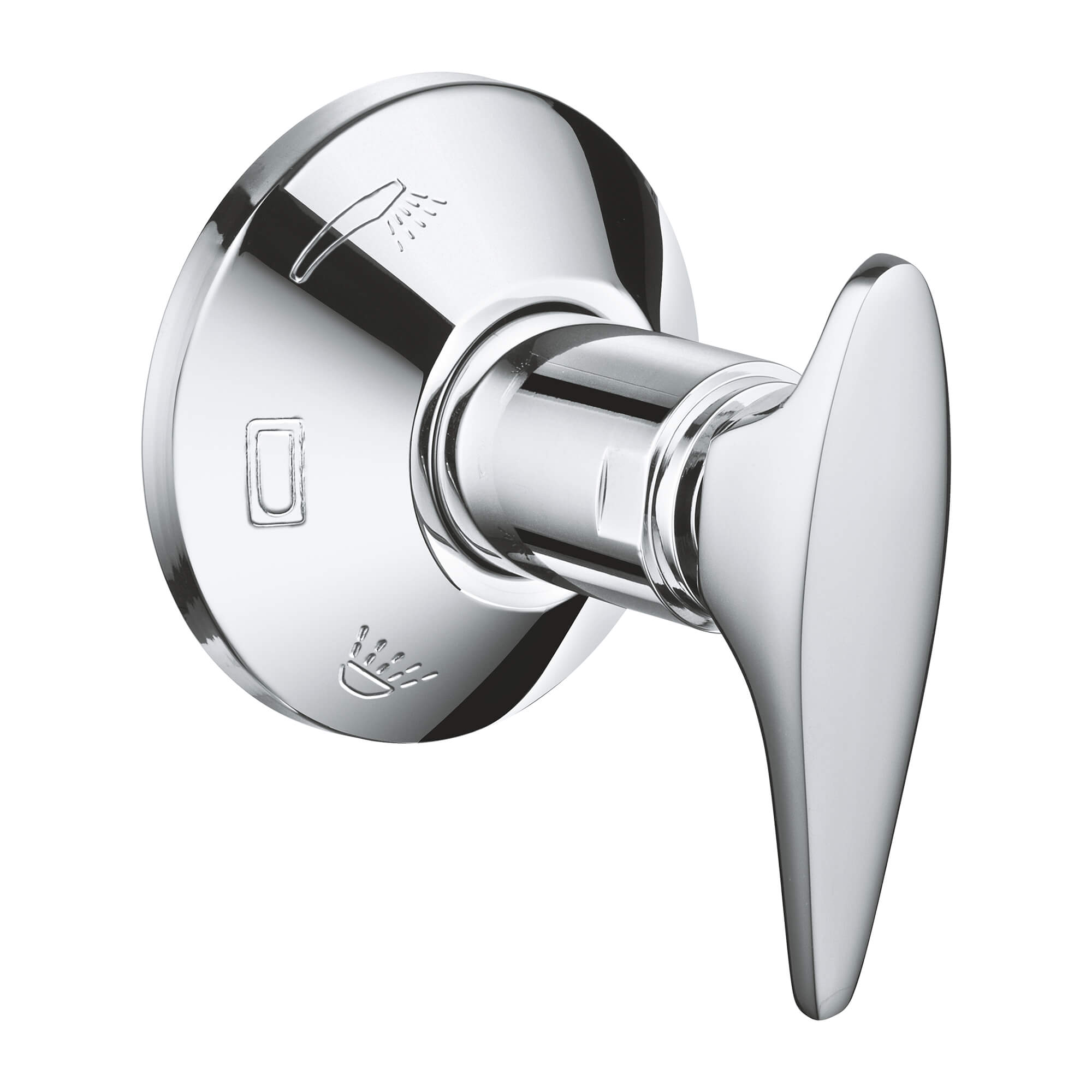 Reversing Lever With Flange